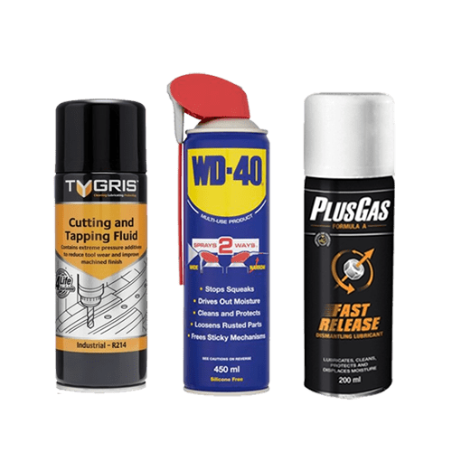 Aerosols | Lubricants | Greases & Oils | Cutting Compounds