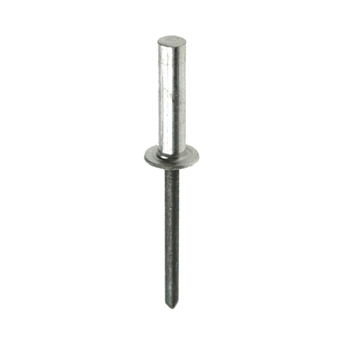 9.5mm flange 3.2mm x 10mm Large Head Blind Pop Rivets Stainless A2 100 pack
