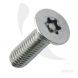M3 x 6mm - Security Machine Screw Resistorx Countersunk - A2 Stainless Steel - Pack of 100