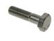 M5 x 70mm - Hexagon Bolt DIN 931 - A4 Stainless Steel - Pack of 25