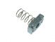 M6 - Spring Back Nut Long Spring - A2 Stainless Steel - Pack of 5