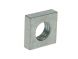 M4 - Square Roofing Nut DIN 562 - BZP - Pack of 50