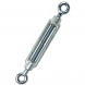 6mm - Eye and Eye Bolt Straining Screw - Galvanised Forged - Pack of 25
