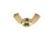 M10 - Wing Nut - Brass - Pack of 5
