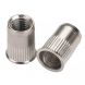 M4 - Blind Rivet Nut Round Thin Sheet Gripsert - A2 Stainless Steel - Pack of 25