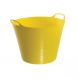 42 Litre Yellow Tub Flexible Bucket