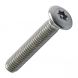 M3.5 x 50mm - Security Machine Screw Resistorx Raised Countersunk - A2 Stainless Steel - Pack of 25