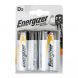 D Energizer Batteries LR20 MN1300 - Card of 2