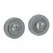 Bathroom Turn And Release Lock - Polished Chrome Plated - Pair