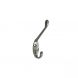 127mm - Hat And Coat Hook - Satin Chrome