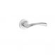 Round Rose Door Handle - Stirling - Fire Rated - Satin Chrome - Pair
