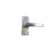 100mm x 40mm - Aluminium Latch Door Handle - Whitworth - Satin Anodised - Pair
