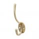 125mm x 32mm - Hat and Coat Hook - Polished Brass