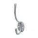 125mm x 32mm - Hat and Coat Hook - Satin Chrome