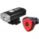 Front And Rear - Elite Rechargeable Lighthouse LED Bike Light Set