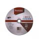 230mm x 2mm x 22mm - Steel Cutting Wheels Flat Centre - Makita E-03006-25