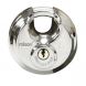 70mm - Disc Padlock With 2 Keys - Stainless Steel