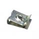 16.5mm (L) x 11mm (W) - Spire Clip - For Screw Size 4.2mm/ No8 and Material Thickness 0.7mm to 1.6mm - Pack of 25