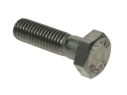 M5 x 65mm - Hexagon Bolt DIN 931 - A2 Stainless Steel - Pack of 2