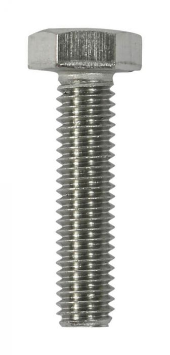 5/16 BSF by 1" Hex Head Set Screw Bolt Qty 10 Stainless Steel