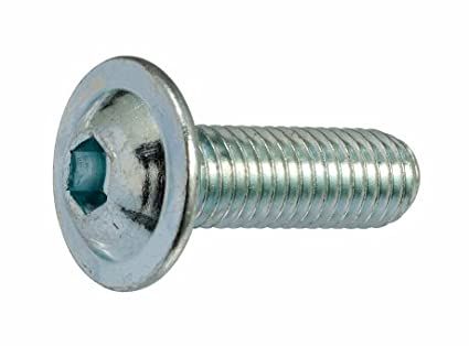 Dome Head Allen SOCKET BOLTS A2 Stainless Steel M8 FLANGED BUTTON HEAD SCREWS 