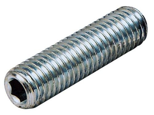 M20 x 20mm - Socket Set Screw Knurled Cup Point (KCP) DIN 916 Grade 14.9 - BZP