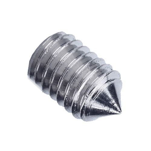 M5 x 10mm - Socket Set Screw Cone Point DIN 914 Grade 14.9 - BZP - Pack of 11