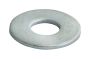M5 - Flat Washer Form C BS 4320 - BZP - Pack of 500