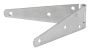 200mm - Medium Strap Hinge No124M Each Hinge - BZP