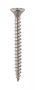 3.5mm x 18mm - Chipboard Woodscrew Pozidrive Countersunk - A2 Stainless Steel - Pack of 100