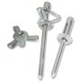 4.8mm x 20mm - Pop Rivet Dome Triform - Aluminium - Pack of 250