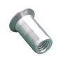 M6 - Rivet Nut Countersunk Round - Steel BZP - Pack of 25