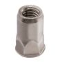 M5 - Rivet Nut Half Hexagon Reduced Countersunk Grip Range up to 4.5mm - A2 Stainless Steel - Pack of 10