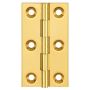 75mm x 40mm - Butt Hinge - Brass - Pair