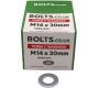 M14 - Flat Washer Form C BS 4320 - BZP - Industry Pack of 1000