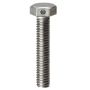 M16 x 30mm - Hexagon Set Screw DIN 933 Grade 8.8 With 3/32