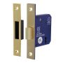 3 Lever DeadLock - 65mm - Electro Brass