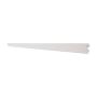 370mm - Twin Slot Shelf Bracket - White