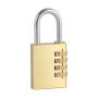 38mm - Combination Padlock - Brass