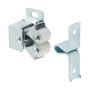 28mm x 32mm - Double Roller Catch - BZP - Pack of 2