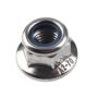 M6 - Nyloc Nut Plain Flange DIN 6926 - A2 Stainless - Pack of 5