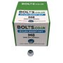 M8 - Nyloc Nut Type P DIN 982 Grade 8 - BZP - Industry Pack of 1000