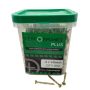 4mm x 40mm - Samac Performance Plus Woodscrew Pozidrive Countersunk - YBZP - Tub of 850