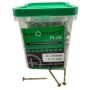 4mm x 50mm - Samac Performance Plus Woodscrew Pozidrive Countersunk - YBZP - Tub of 640