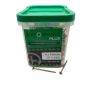 4mm x 60mm - Samac Performance Plus Woodscrew Pozidrive Countersunk - YBZP - Tub of 450