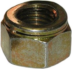 M10 - Metal Self Locking Nut Philidas Industrial Nut - YBZP - Pack of 25