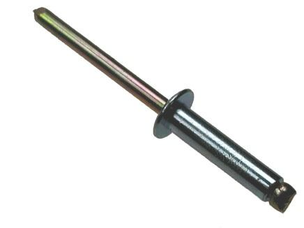 4mm x 10mm - Grippa Rivet Grip Range 3.5-5.5mm - Steel - Pack of 100
