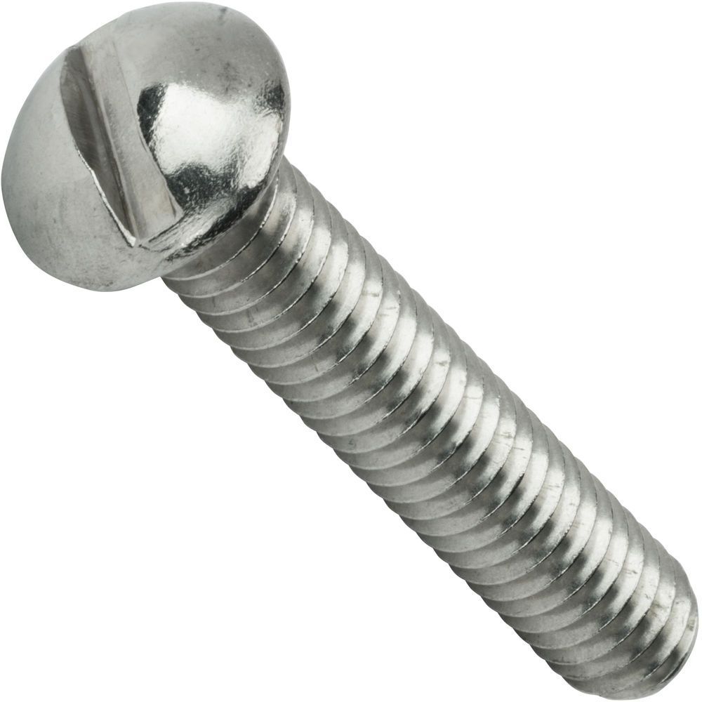 The Hillman Group The Hillman Group 1116 Brass Oval Head Slotted Machine Screw 8-32 x 1/2 In 36-Pack