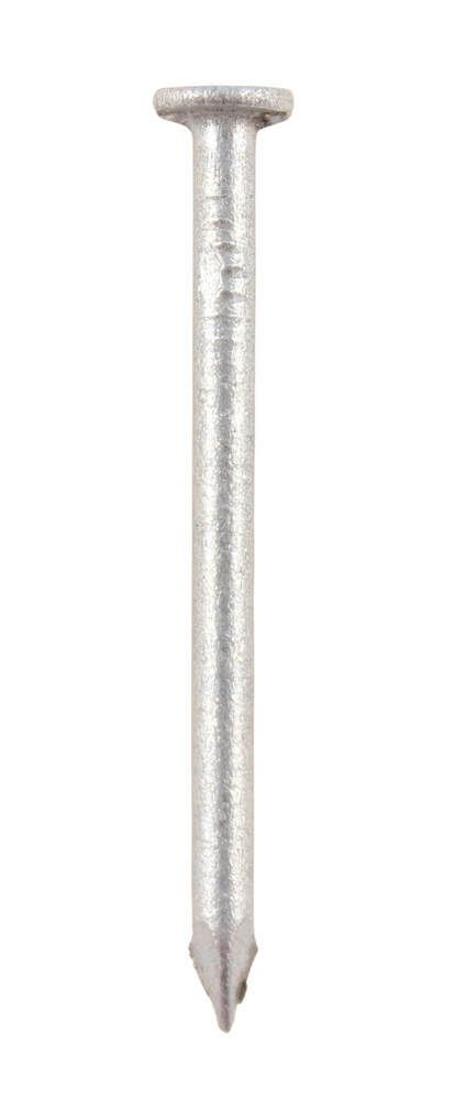1Kg 25mm x 2.0mm - Galvanised Round Wire Nails BS 1202