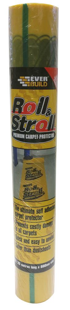 600mm x 25mtr - Carpet Protector Roll & Stroll